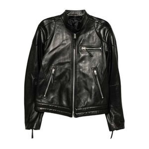 Tom Ford Men Leather Biker Jacket